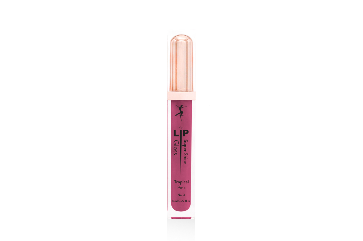Lip Gloss Super Shine Tropical Pink No. 3 Nertis
